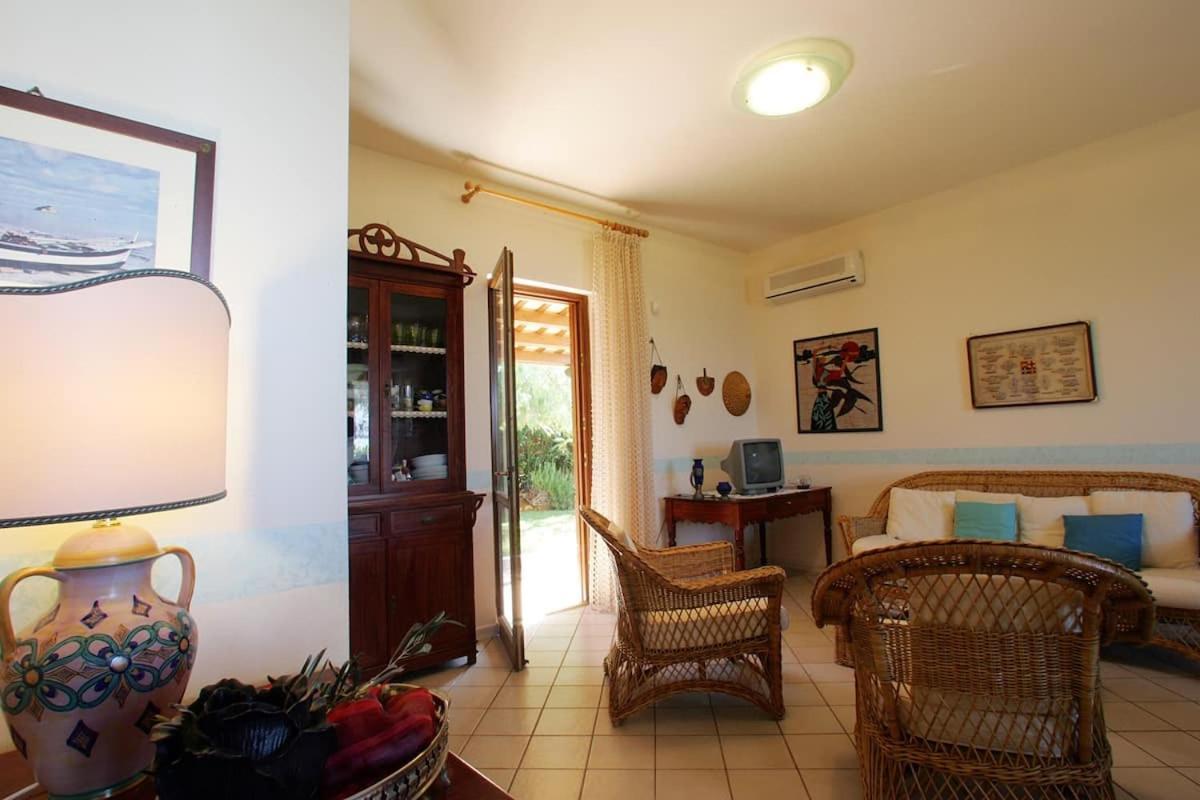 Villa Levante Vista Mare Cornino Custonaci Buitenkant foto
